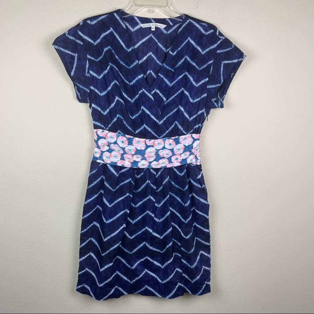 Rachel Roy Wrapped neck kimono style dress 6